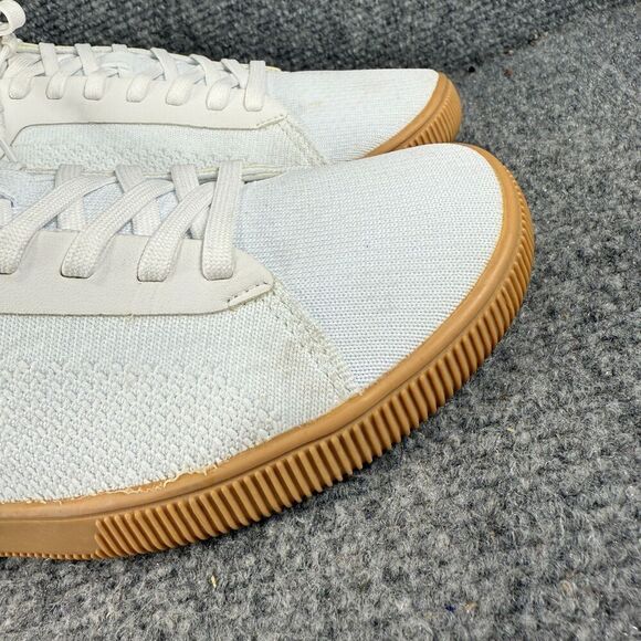 Flux Adapt Trainer Mens 9 Shoes White Gum Sole Knit Athletic Barefoot Sneakers - Picture 12 of 13